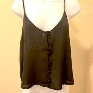Forever 21 Black Crop Top